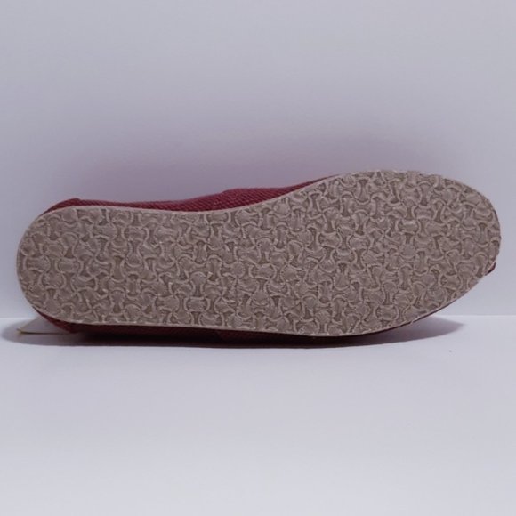 TOMS Burgundy Farrin Men's Classics - Picture 3 of 5